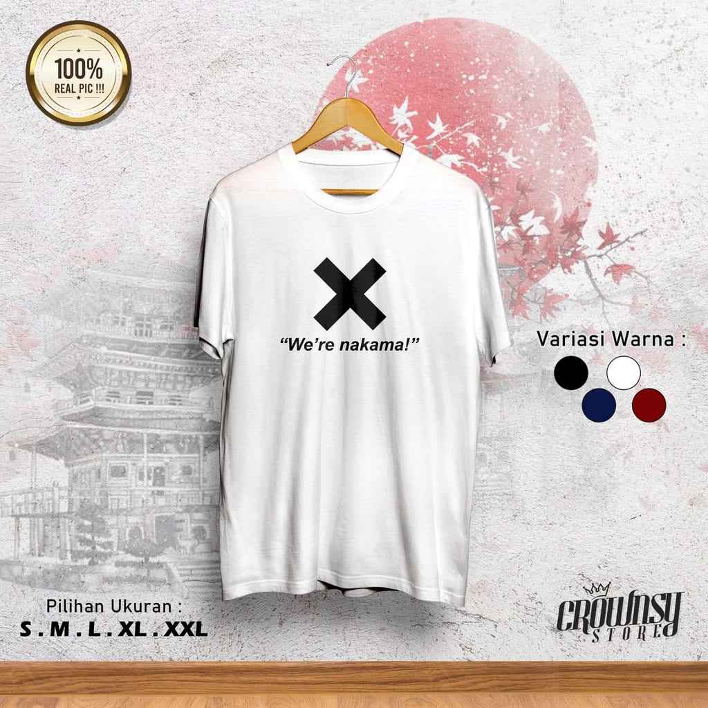 We're Nakama Combed 30S warna putih