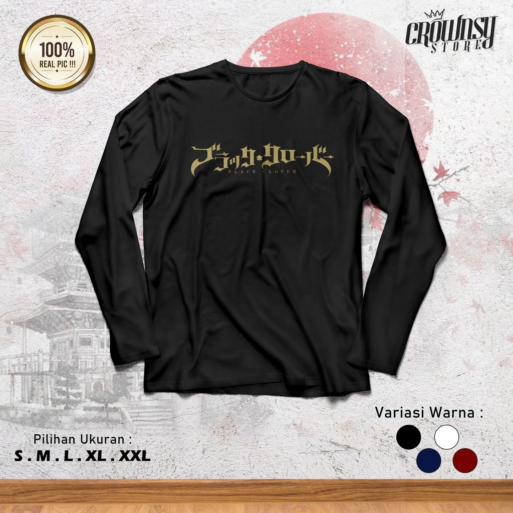 black-clover-long-sleeve-hitam