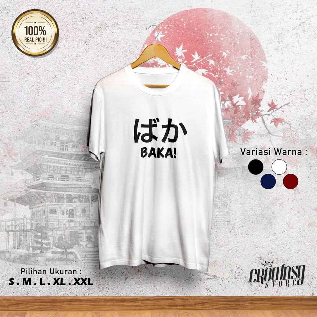 Baka Combed 30S warna putih